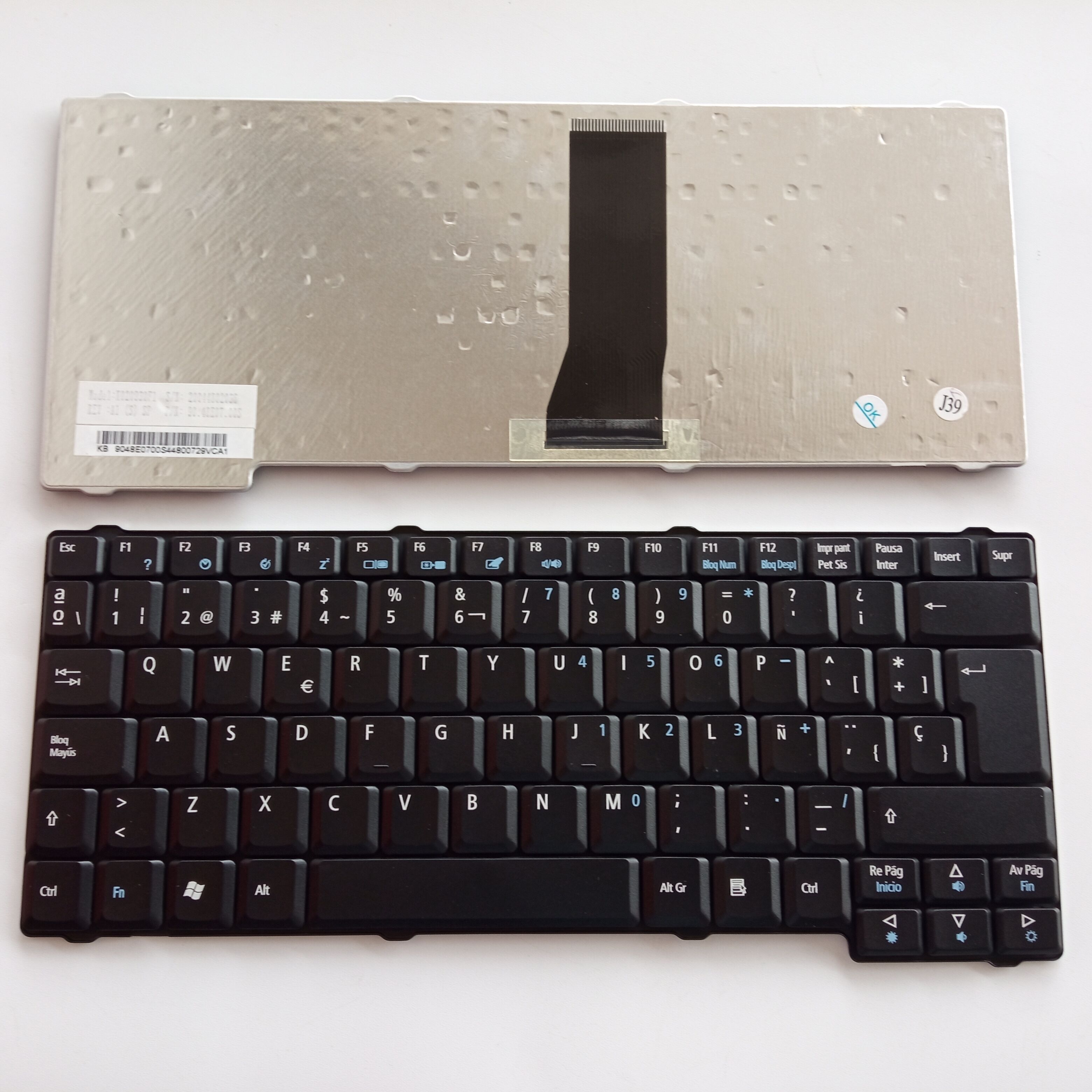 Picture of New Replacement Laptop Keyboard For ACER TM240 BLACK SP Layout